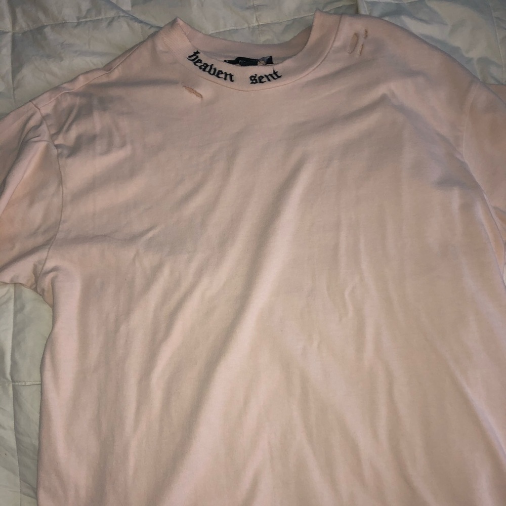 Short- sleeve Oversized Heaven Sent Shirt